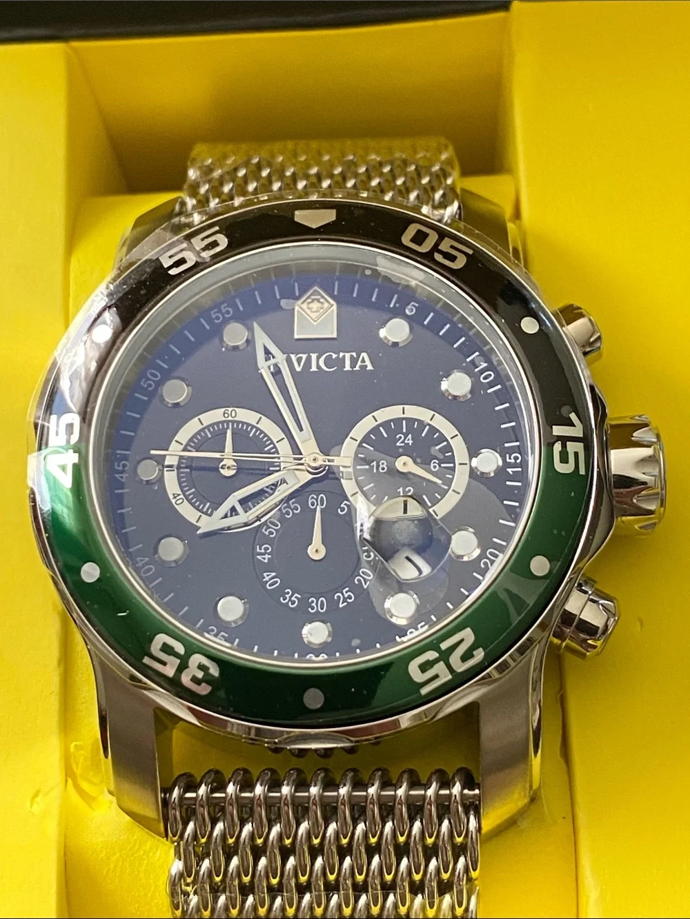 Invicta  NEW Men’s Pro Diver Atlas Stainless 48mm Watch.
